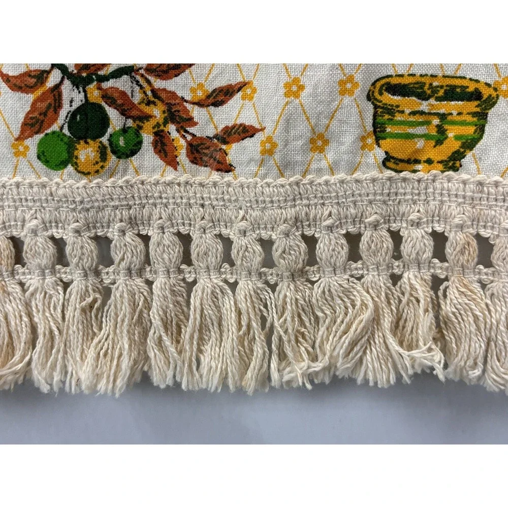 Vtg Curtain Panel 26